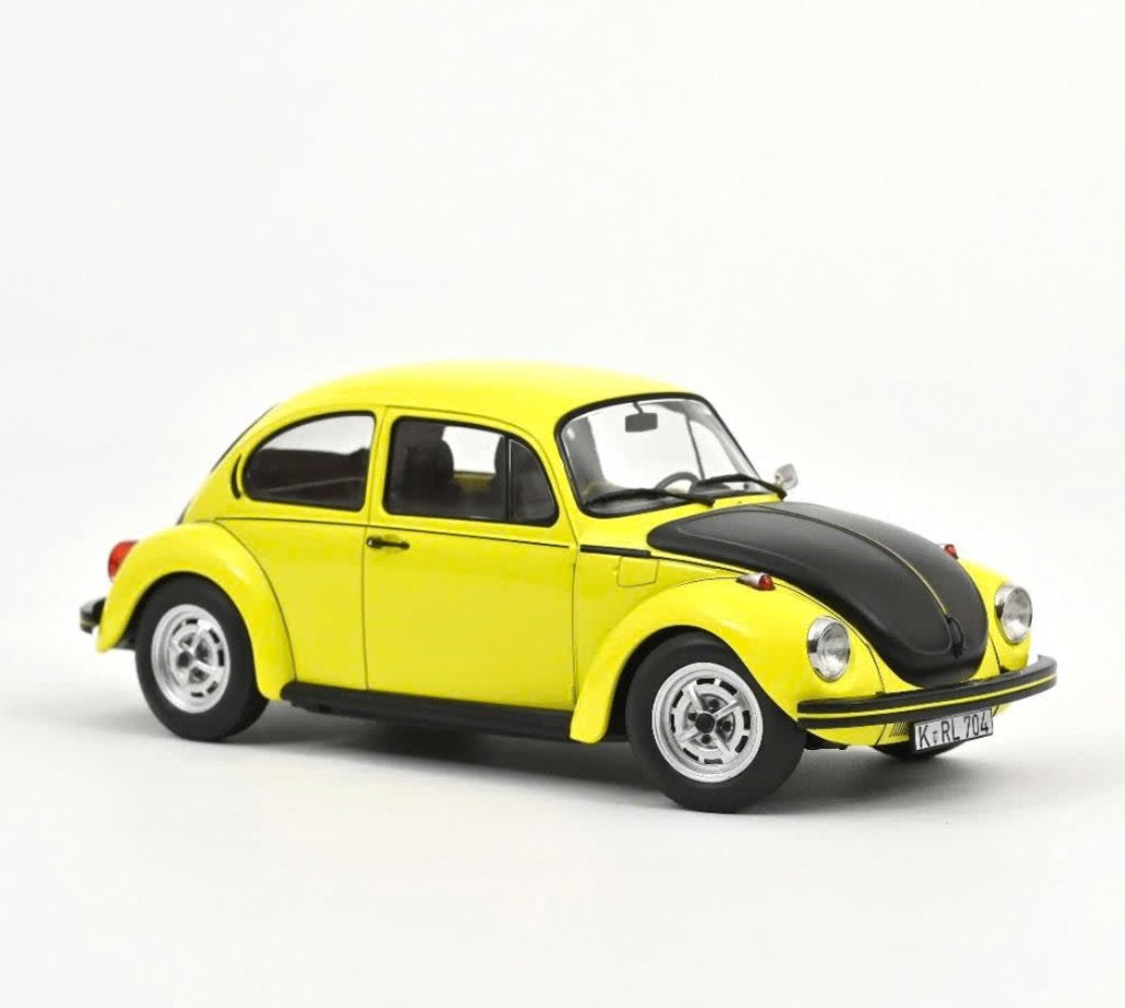 VW 1303 1973 Geel /Zwart schaal 1/18 NOREV ref. 188536