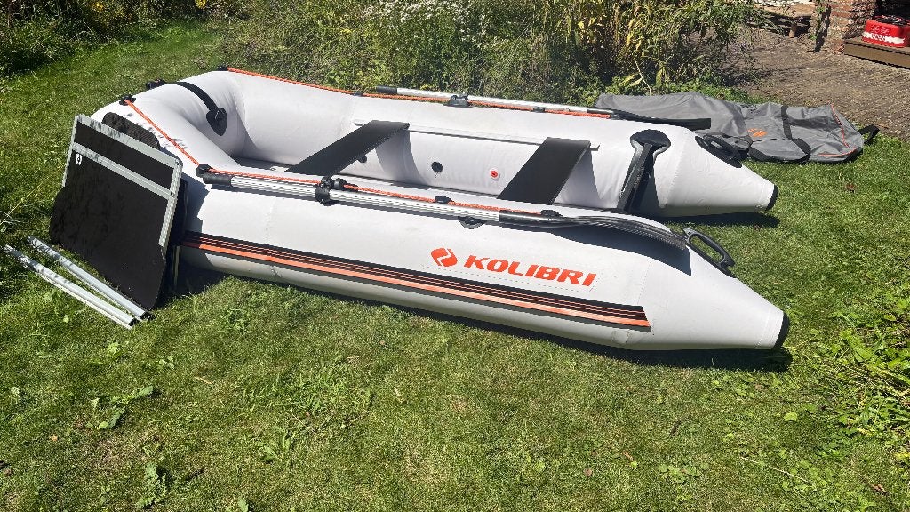 Kolibri KM-300D Professional Rubberboot, Ophalen, PVC, Inclusief motor, 3 m