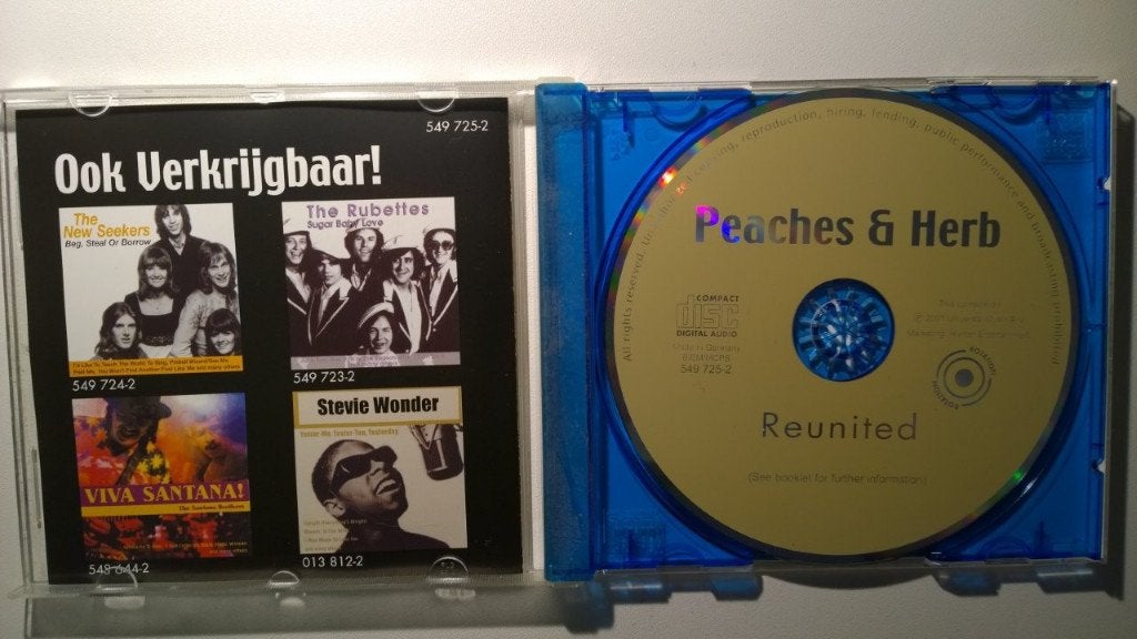 Peaches & Herb - Reunited, Ophalen of Verzenden, Zo goed als nieuw, Soul, Album