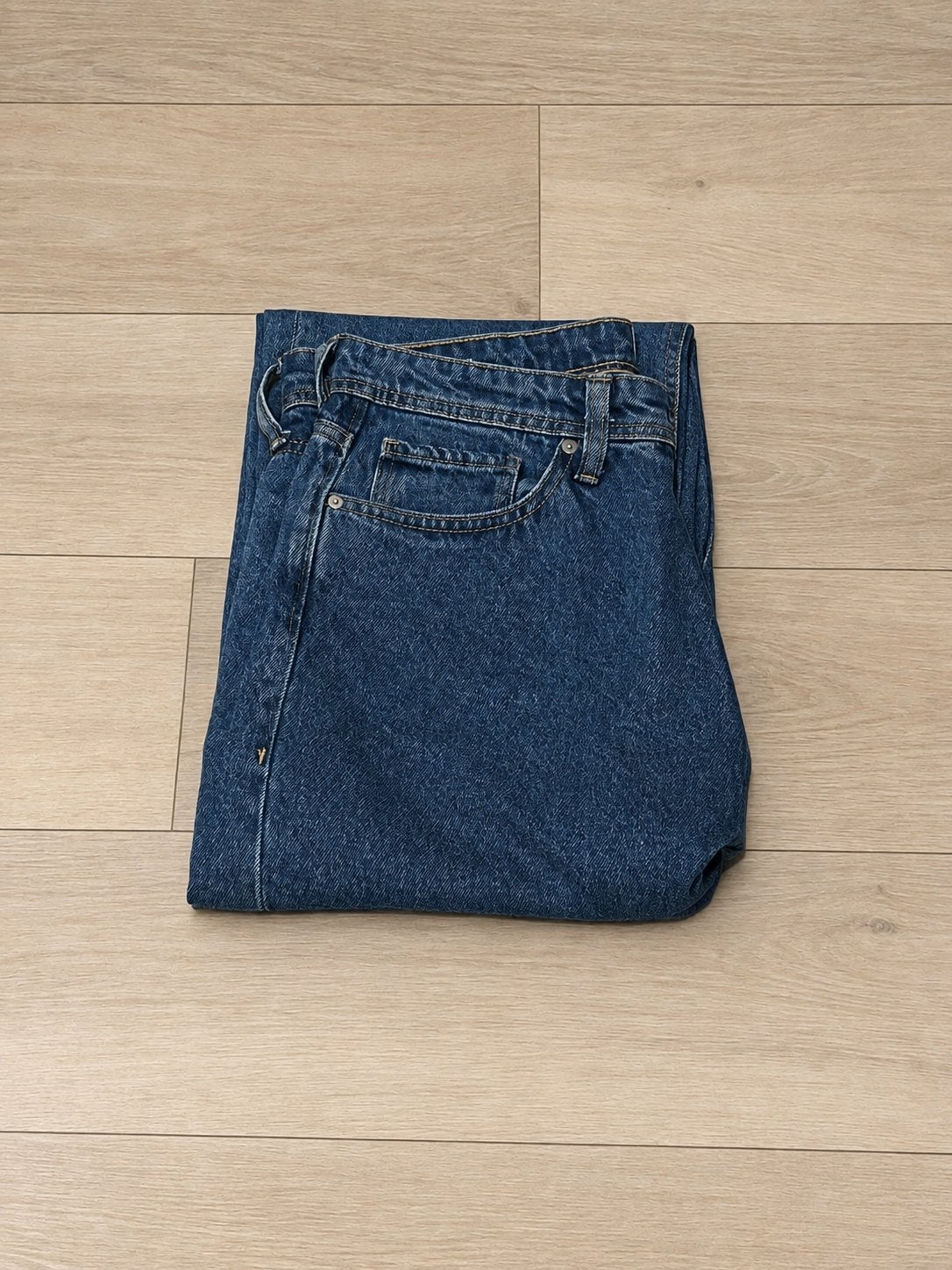 Denim Baggy Jeans - vintage blauw 639 - W30 L34 - Unisex, Ophalen of Verzenden, Nieuw, Blauw, W32 (confectie 46) of kleiner