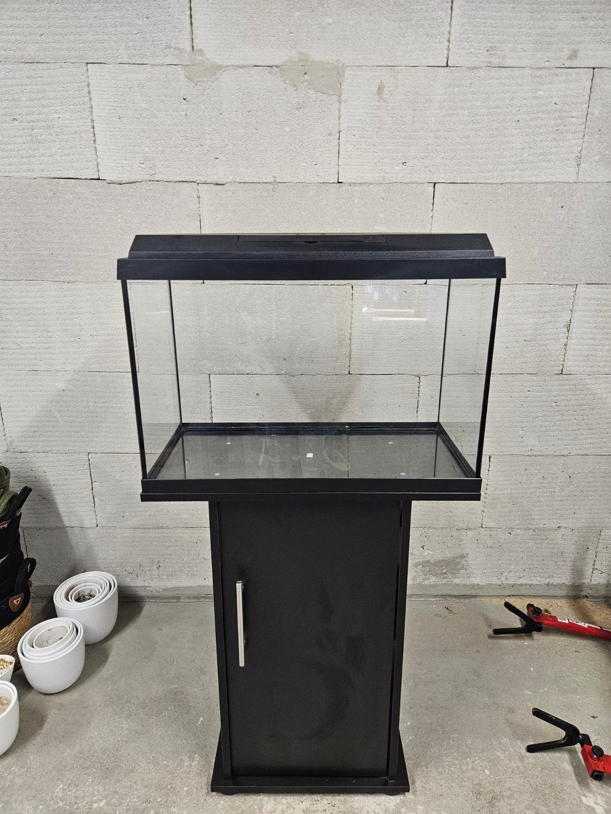 aquarium/hamster verblijf, Ophalen, Gebruikt, Leeg aquarium