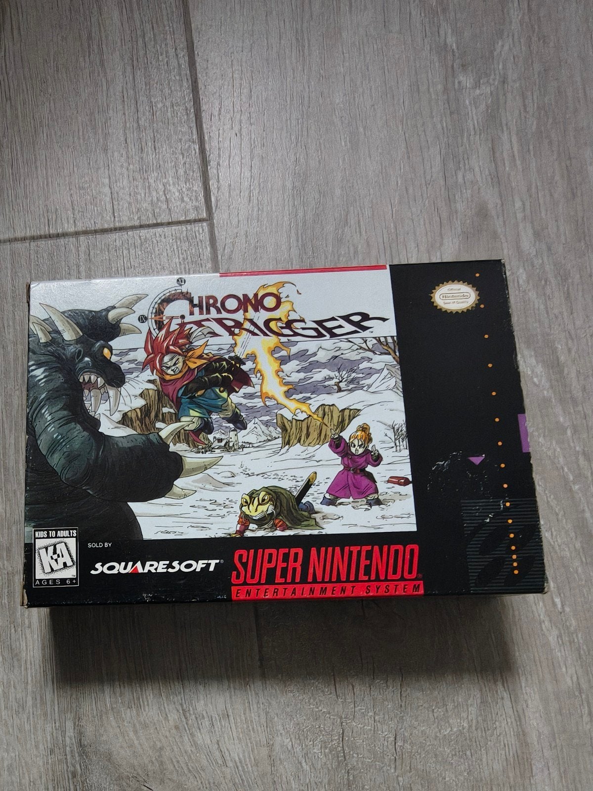 Chrono Trigger SNES Compleet in Doos (CIB) - Zeldzaam RPG, Spelcomputers en Games, 1 speler, Ophalen of Verzenden, Zo goed als nieuw