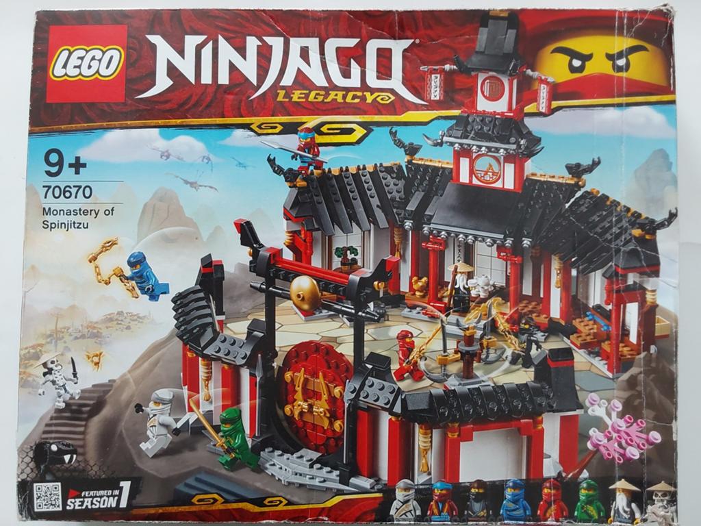 Lego Ninjago 70670 Monastery of Spinjitzu 🆕️, Compleet, Lego, Nieuw, Ophalen of Verzenden