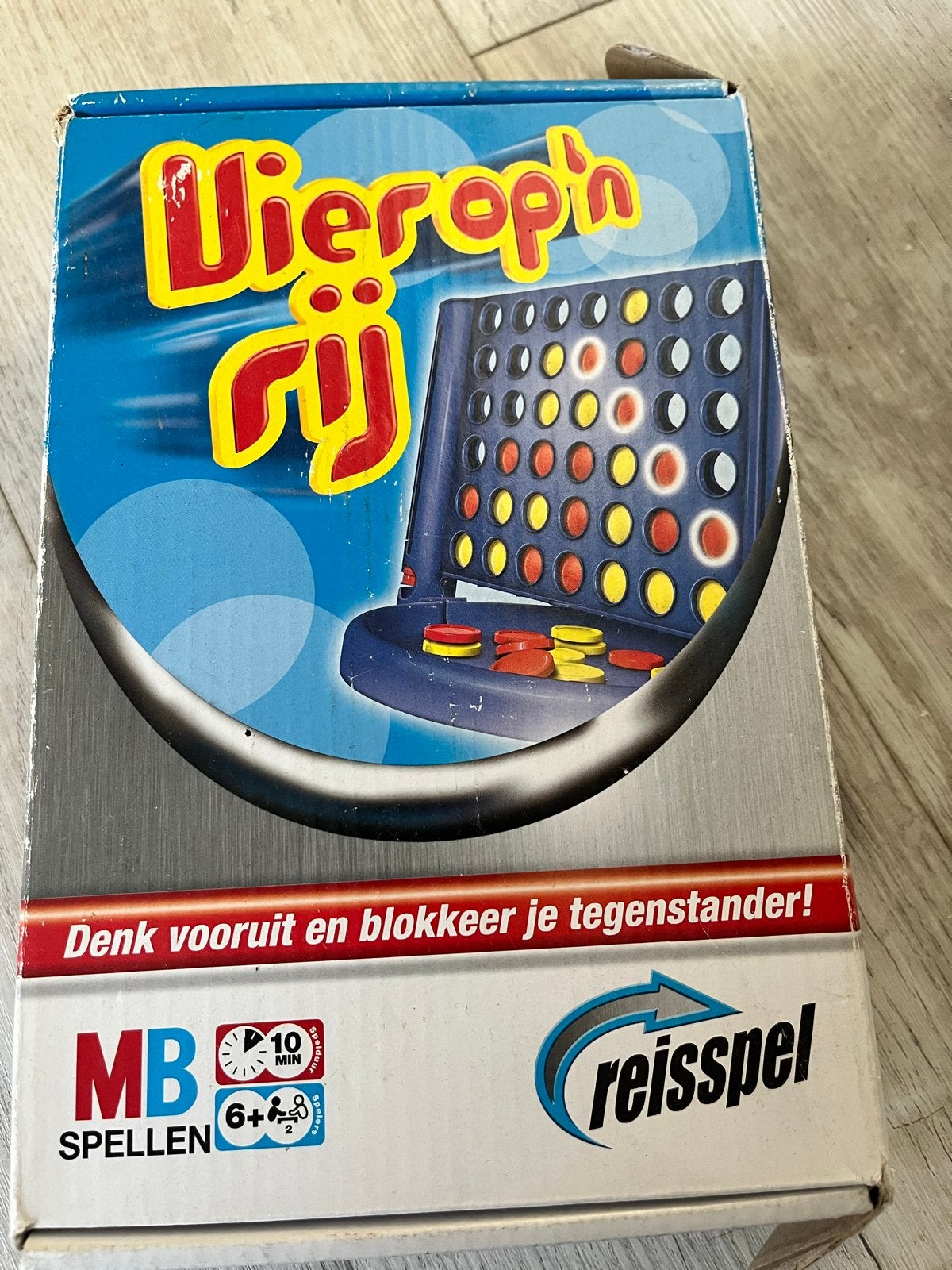 Vier op een rij - Reisspel, Een of twee spelers, Ophalen of Verzenden, Gebruikt, Reisspel
