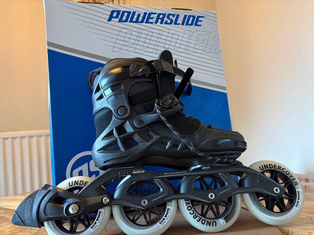 Powerslide Phuzion Argon Road Black 110 - skates, Dames, Ophalen of Verzenden, Zo goed als nieuw, Inline skates 4 wielen