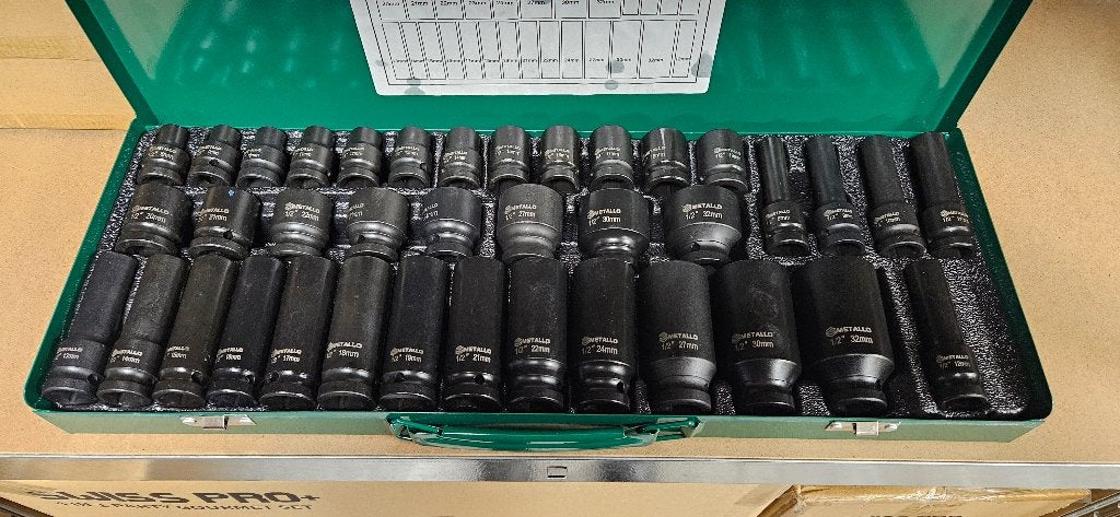 38 delige krachtdoppenset NIEUW!, Doe-het-zelf en Verbouw, Gereedschap | Handgereedschap, Ophalen of Verzenden, Nieuw, Overige typen