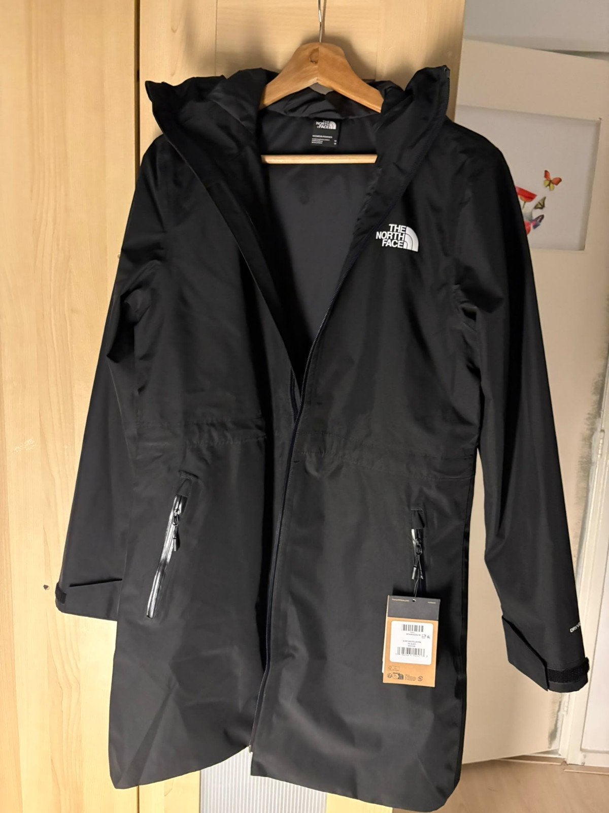 The North Face W Dry Hikesteller PKA jas - Zwart - Maat M, Maat 38/40 (M), Zwart, Nieuw, Ophalen of Verzenden