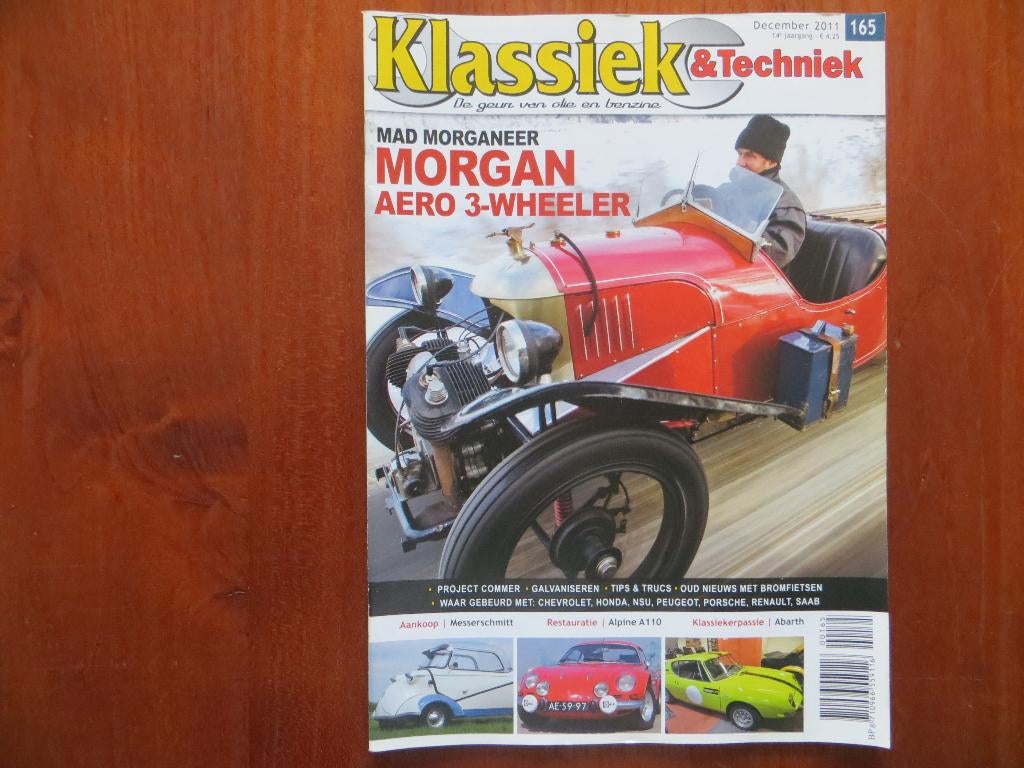 Klassiek & Techniek 165 Morgan Aero 3-wheeler, Messerschmitt, Ophalen of Verzenden, Nieuw, Overige merken