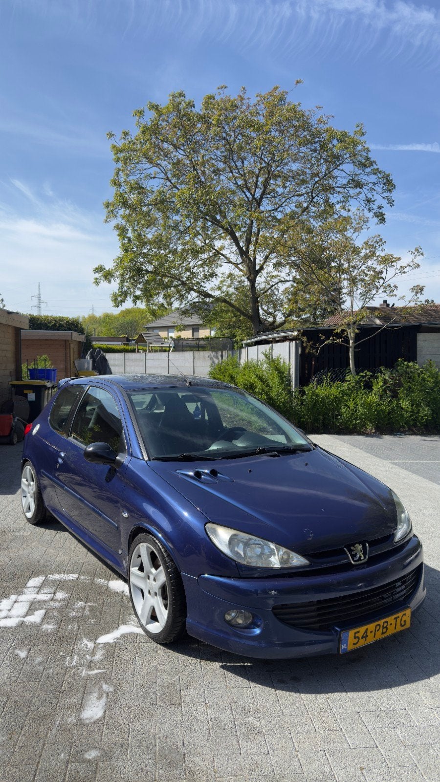 Peugeot 206 2.0 GTI 16V RC style, 1025 kg, 136 pk, 40 €/maand, 4 cilinders