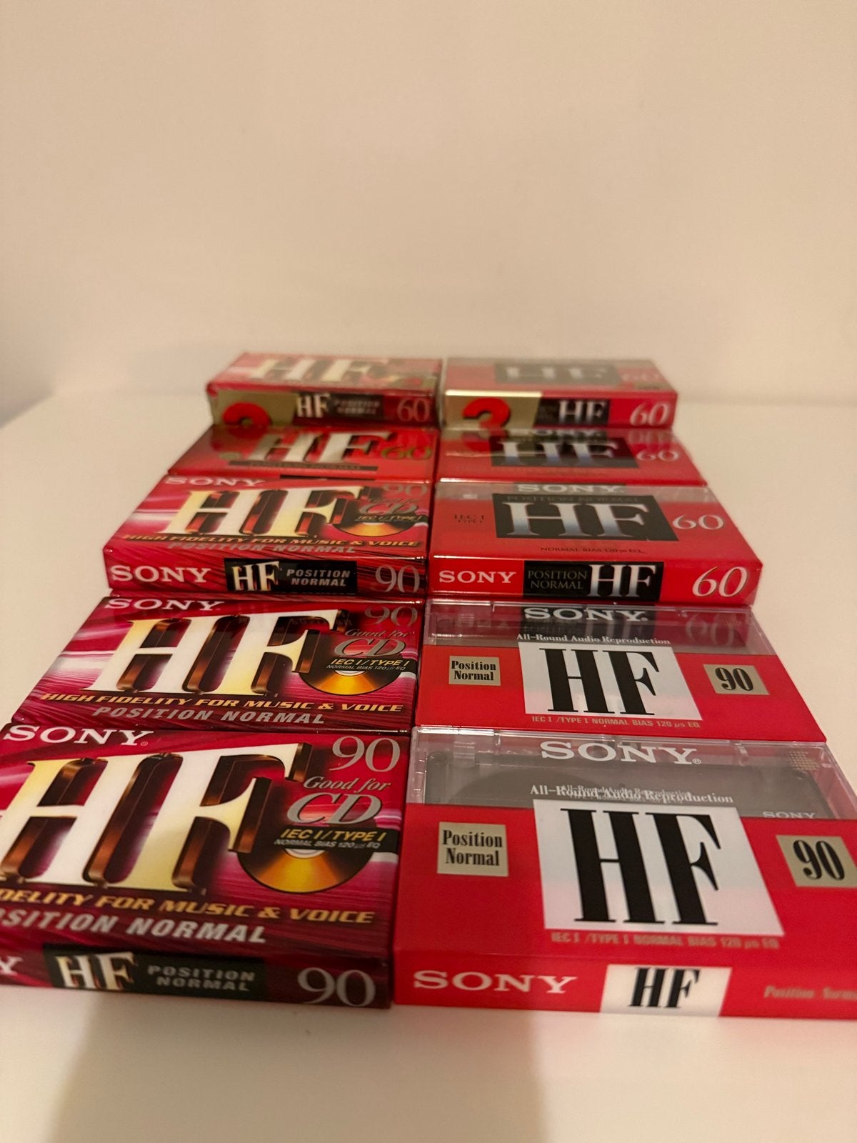 Sony HF Cassettebandjes - Nieuw in verpakking, Cd's en Dvd's, Cassettebandjes, 2 t/m 25 bandjes, Overige genres, Ophalen of Verzenden