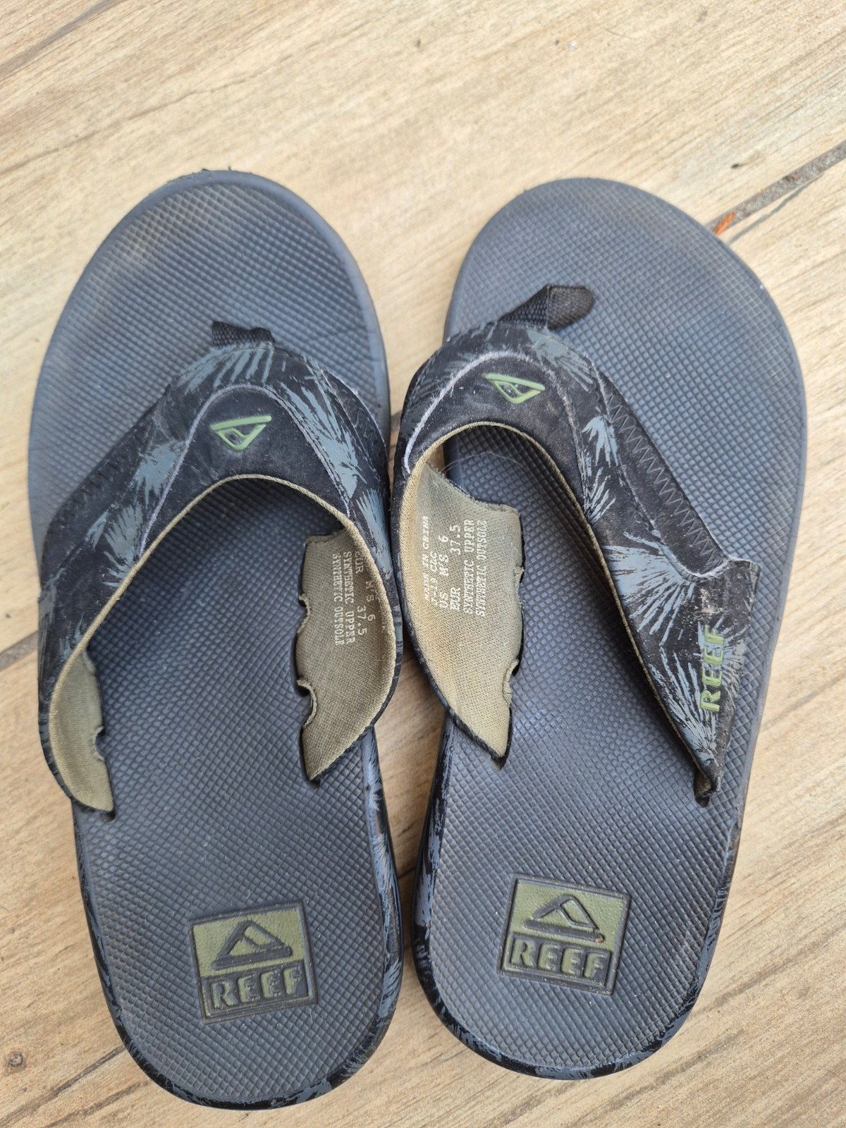 reef slipper 37,5, Ophalen, Overige maten, Zwart