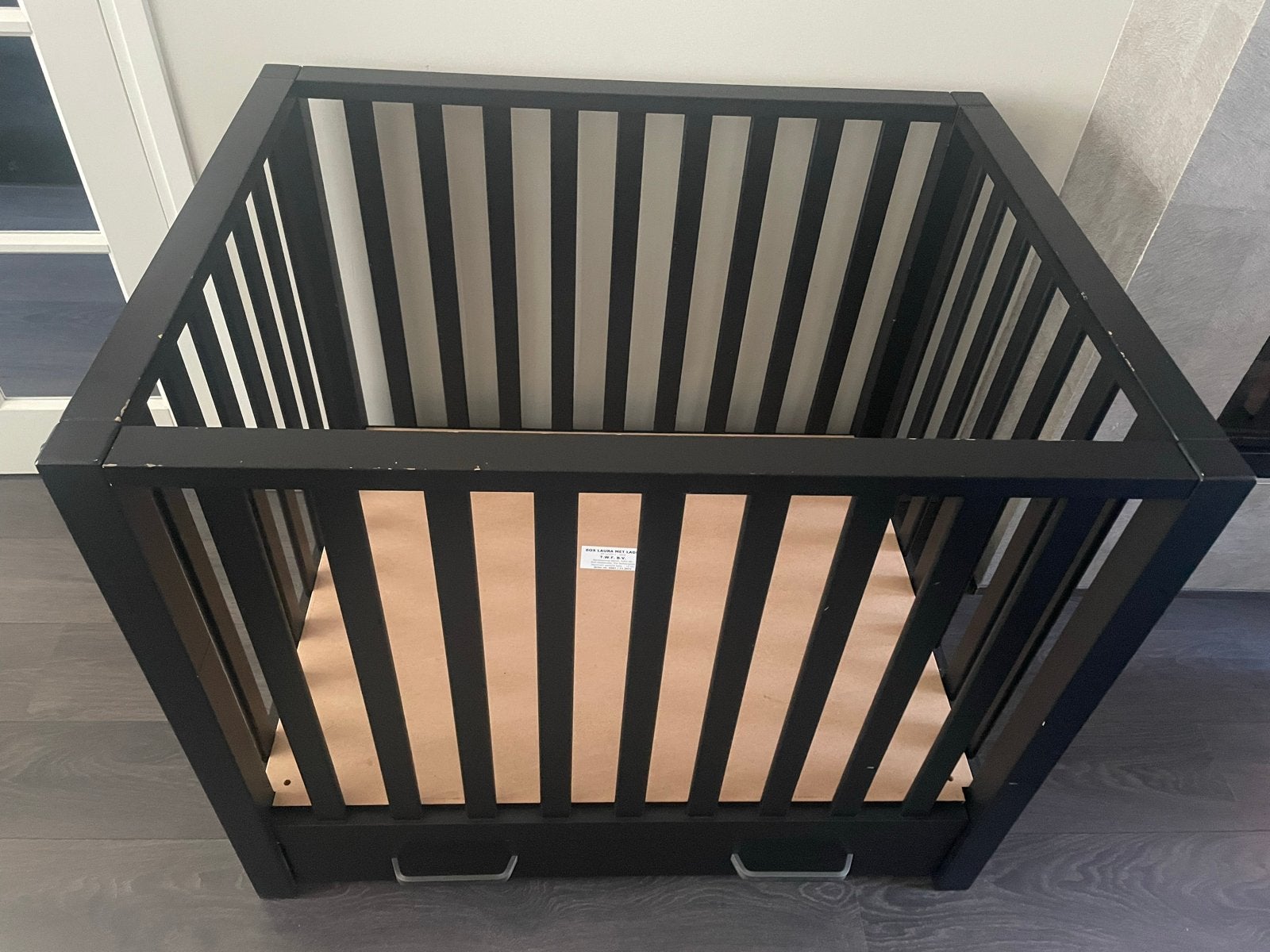 TWF Zwarte Box Laura met lade, Ophalen, Gebruikt, Vierkant, Lade