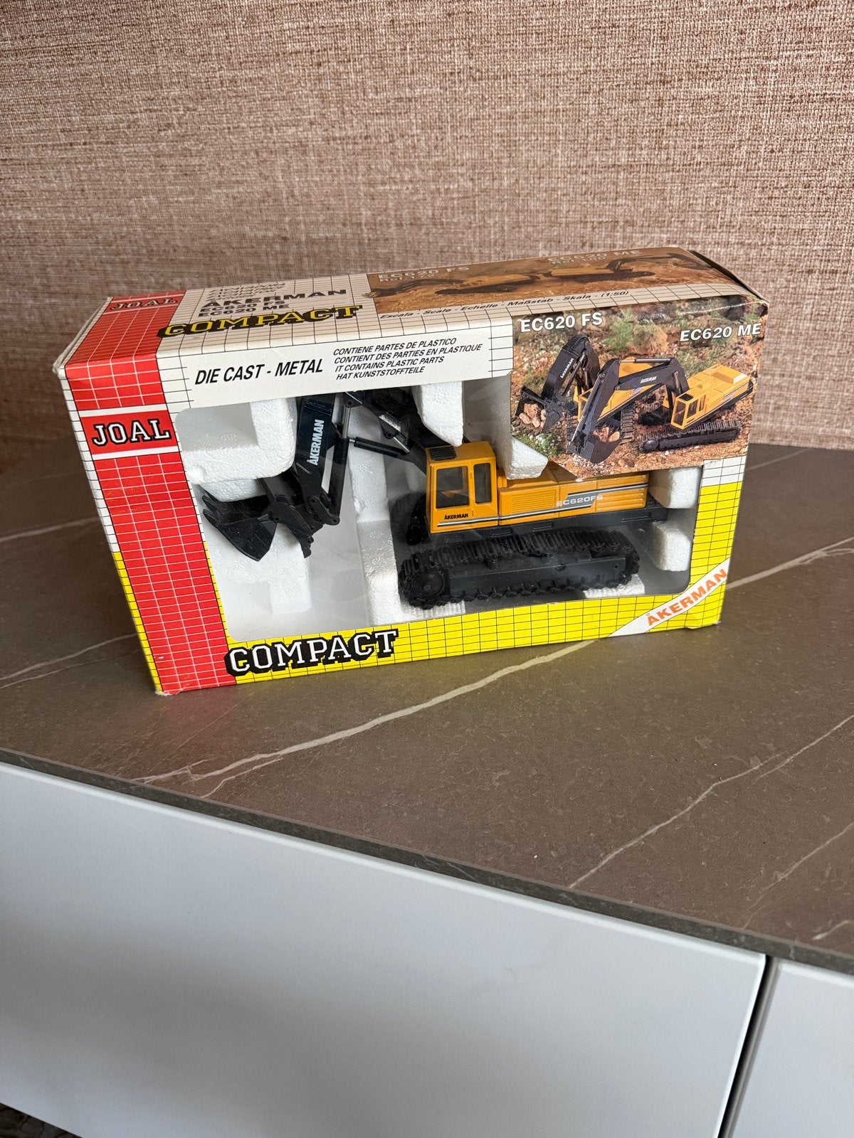 Joal Akerman EC620FS Graafmachine Die-Cast Model 1:50, Overige merken, 1:50 of kleiner, Overige typen, Nieuw