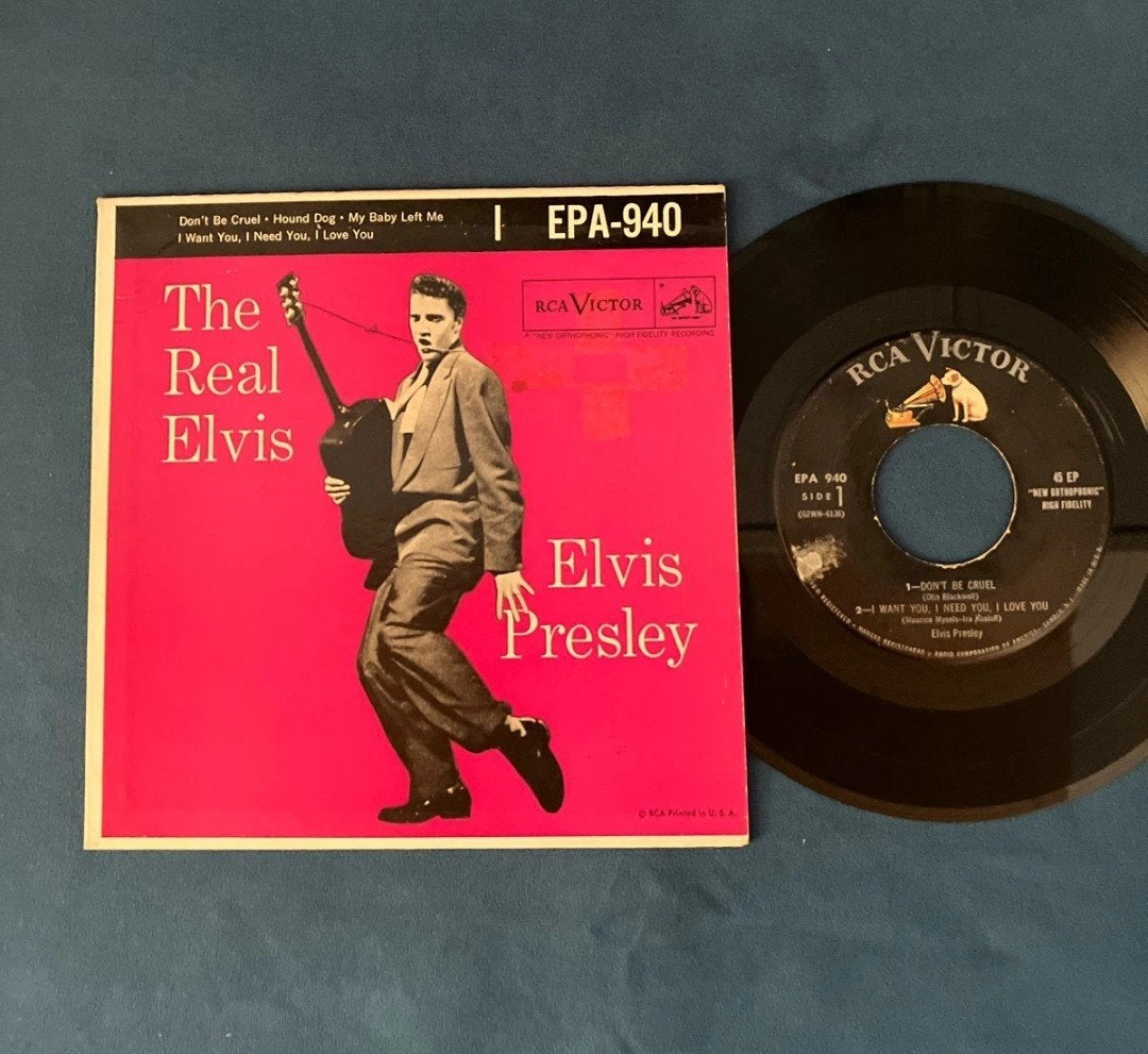 Elvis Presley - The Real Elvis EPA 940, Cd's en Dvd's, Ophalen of Verzenden, Zo goed als nieuw, Pop