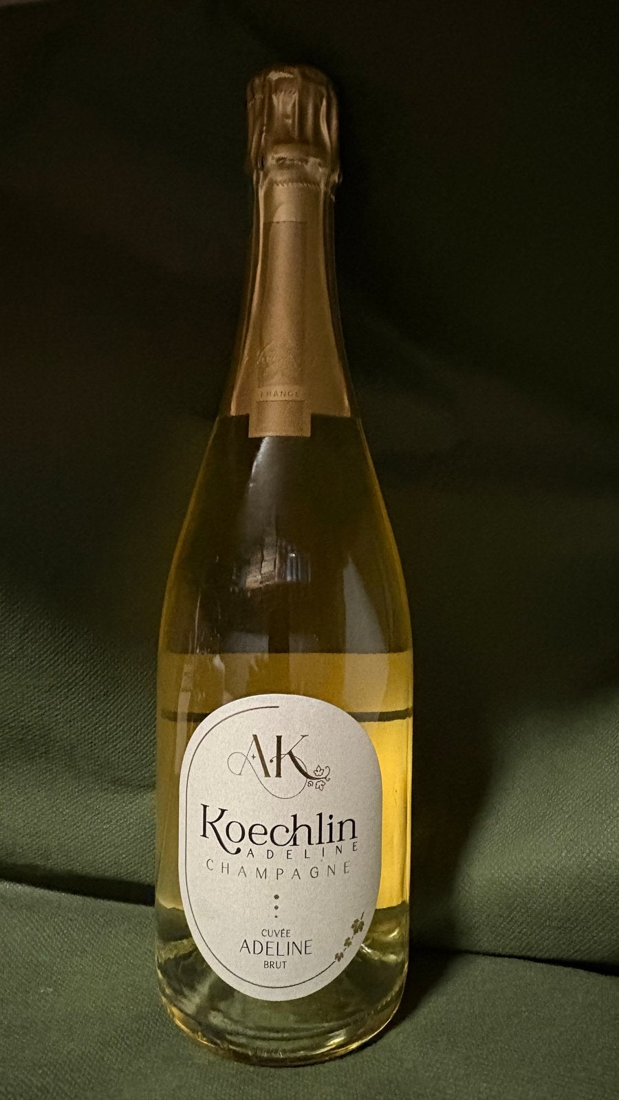 Koechlin Champagne Adeline Brut, Frankrijk, Nieuw, Ophalen of Verzenden, Champagne