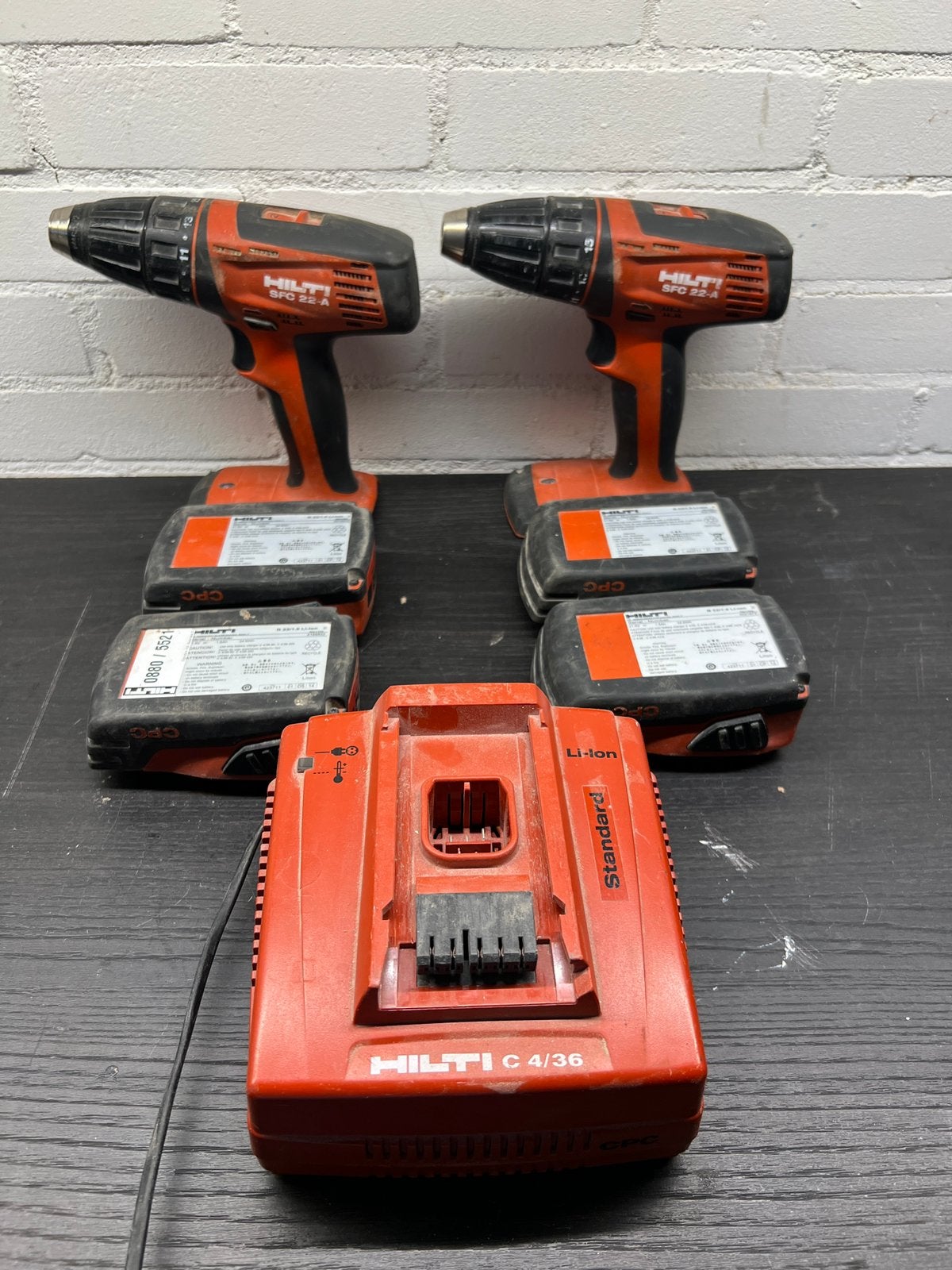 Hilti accu schroef tol set, Ophalen of Verzenden, Zo goed als nieuw, Boor- en Schroefmachine
