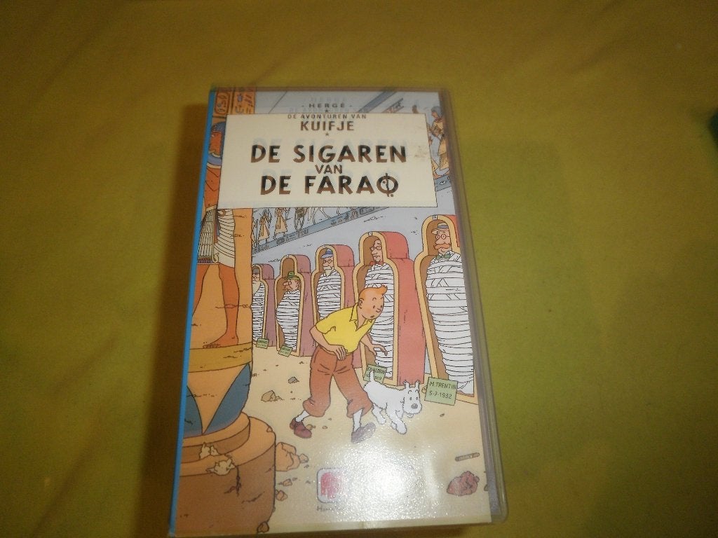 KUIFJE De Sigaren van de Farao Tekenfilm Klassieker Op VIDEO, Cd's en Dvd's, VHS | Kinderen en Jeugd, Tekenfilm, Verzenden, Alle leeftijden