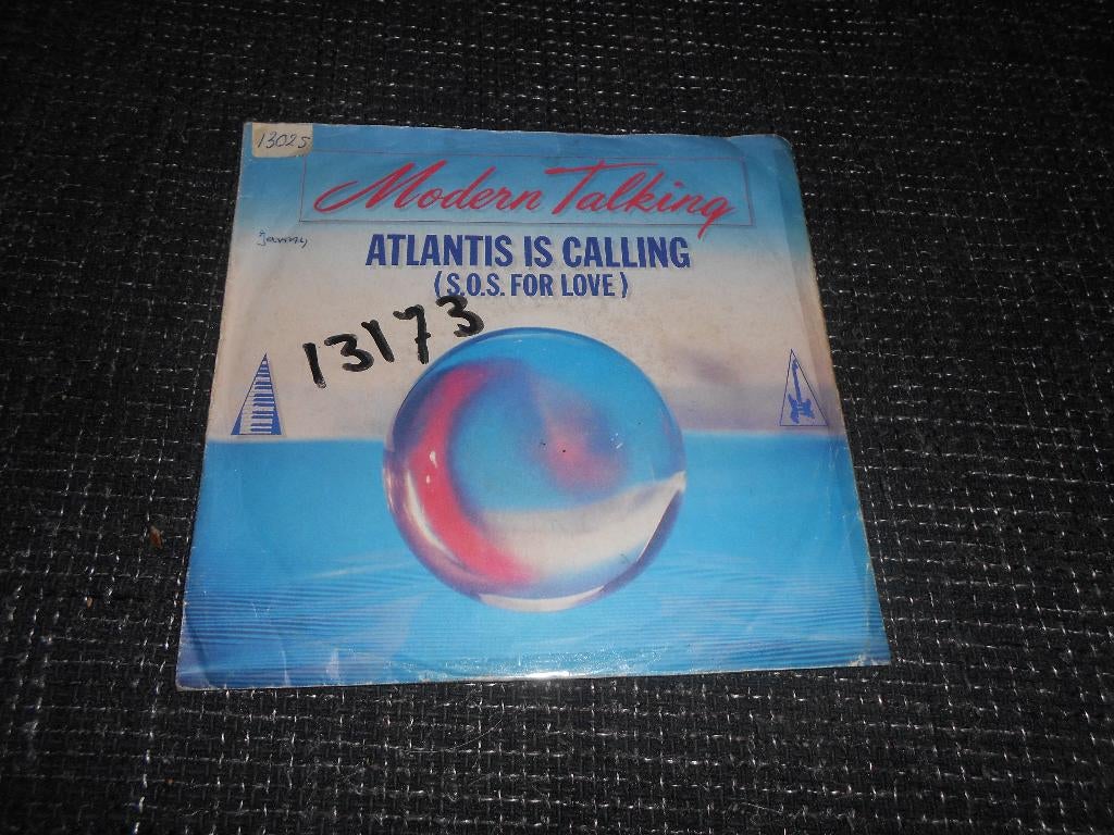 atlantis is calling - modern talking, Gebruikt, 7 inch, Single, Ophalen of Verzenden
