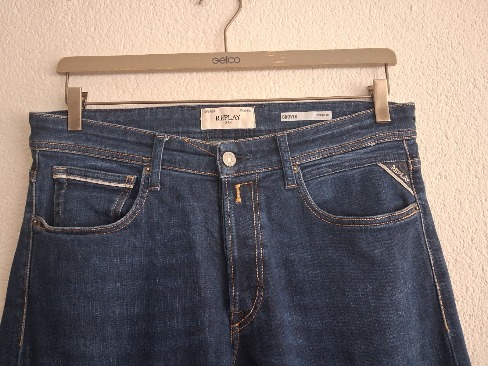 Replay Grover Jeans W32 L32 - Zo goed als nieuw, Kleding | Heren, Ophalen of Verzenden