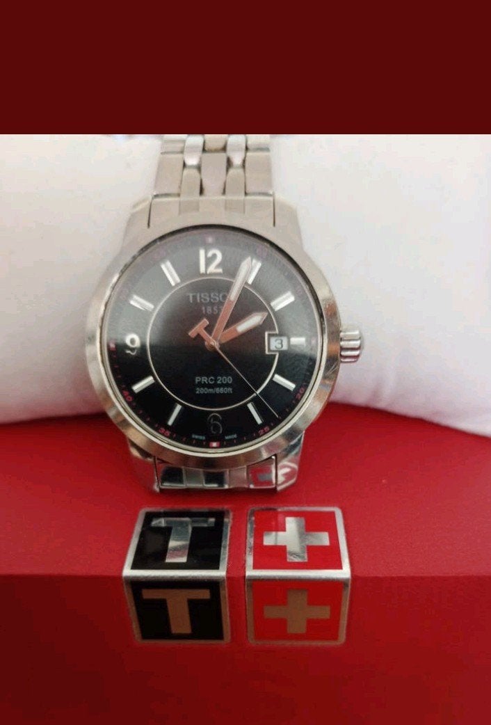 Tissot PRC 200: Sportief & Elegant Zwitsers Horloge, Ophalen of Verzenden