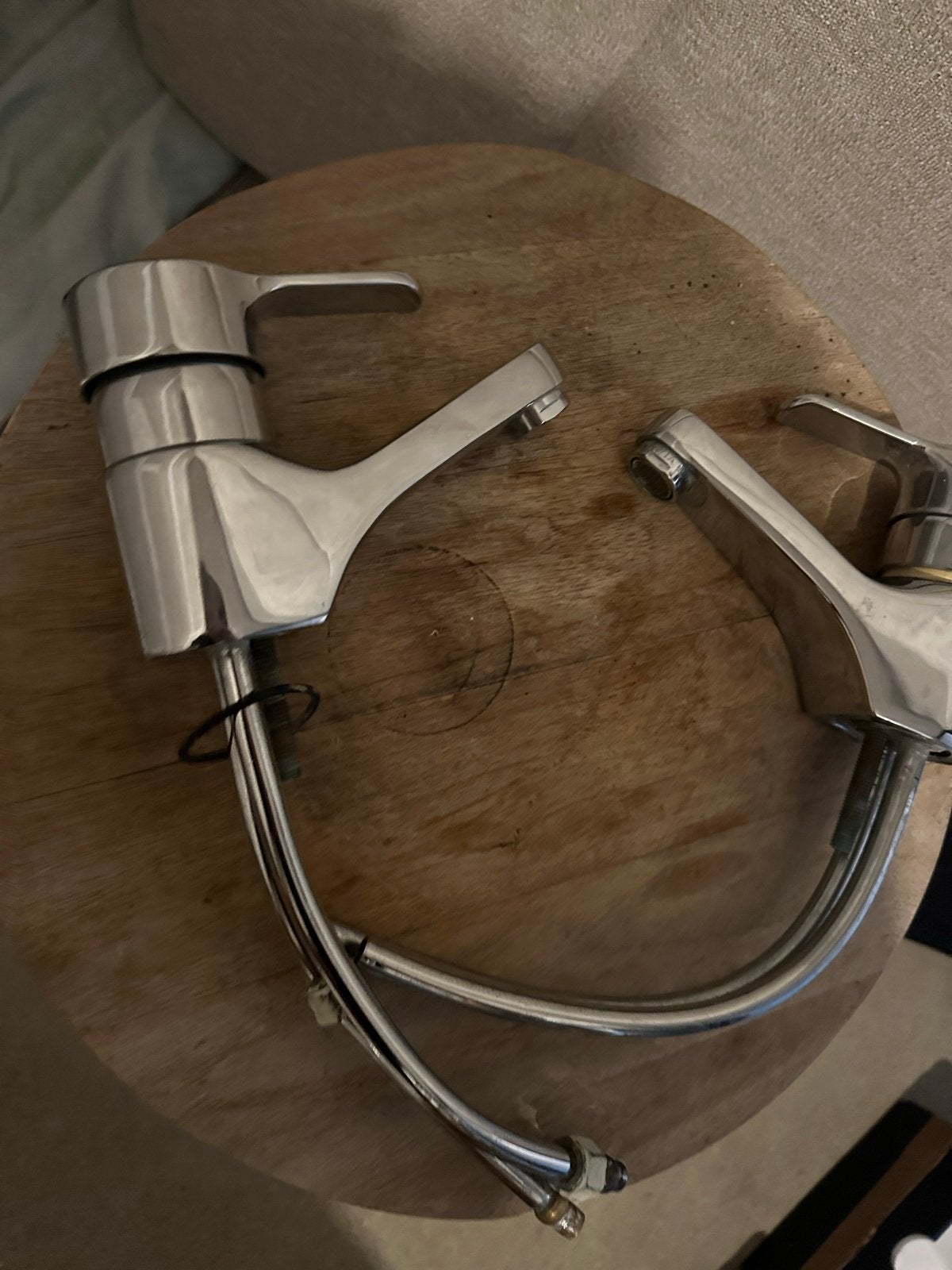 Grohe kranen 2 x, Ophalen, Gebruikt, Chroom, Kraan