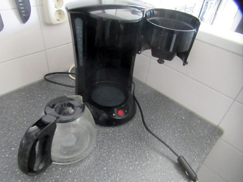 koffieautomaat voor auto, Ophalen of Verzenden, Zo goed als nieuw, Koffiemachine