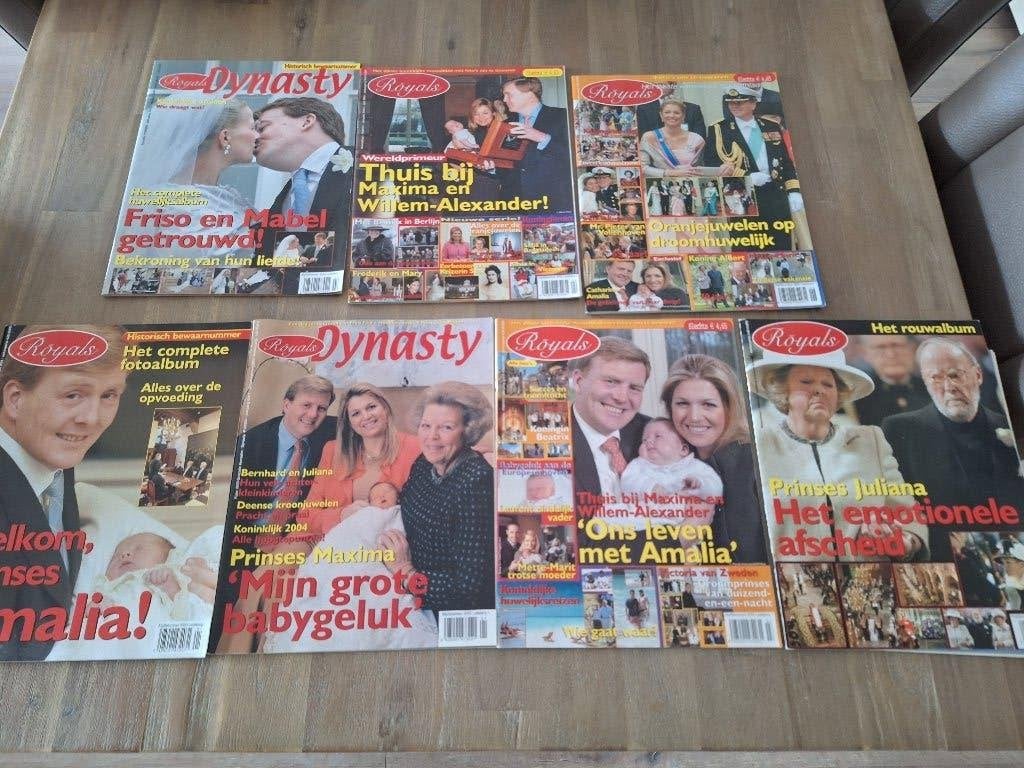 7x tijdschrift Royals/Dynasty 2004 bijzondere gebeurtenissen, Verzamelen, Ophalen of Verzenden, Zo goed als nieuw, Tijdschrift of Boek