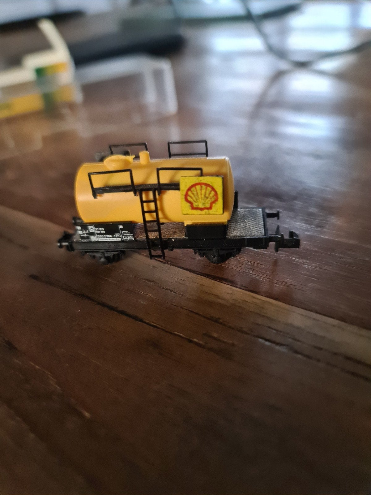 Fleischmann 8401 Shell tankwagen N-spoor, Gebruikt, Gelijkstroom, Fleischmann, Wagon