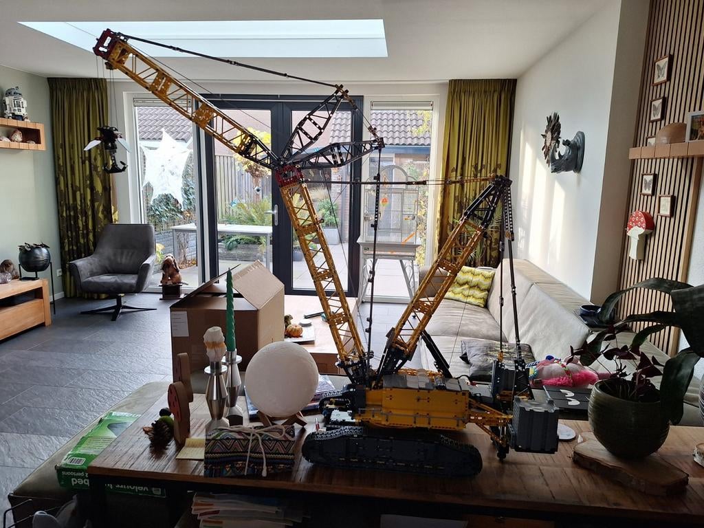 LEGO Technic 42146 Liebherr LR 13000 Kraan - Nieuw, Lego, Ophalen of Verzenden, Zo goed als nieuw, Complete set
