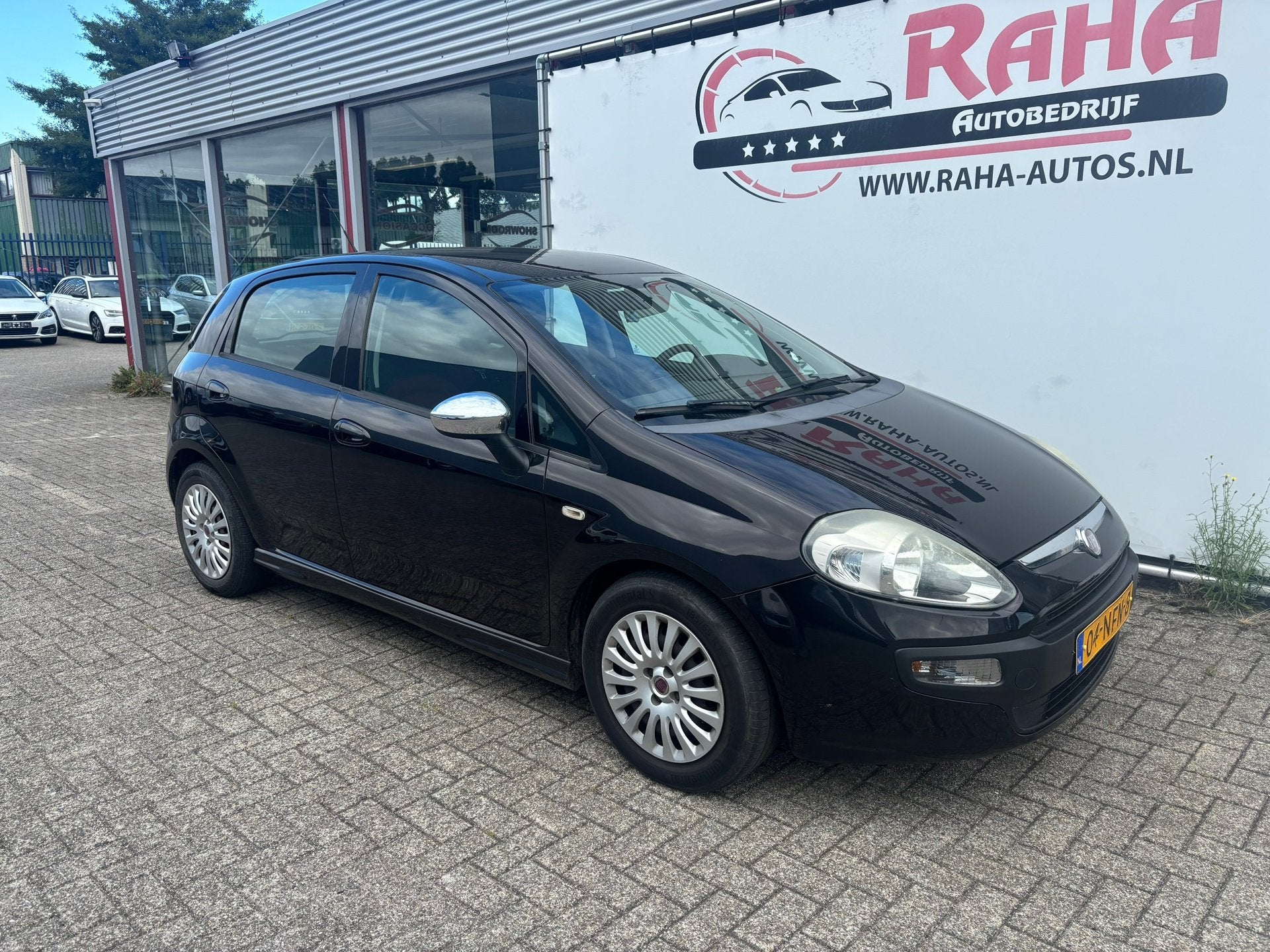 Fiat Punto Evo 1.3 M-Jet Dynamic, Auto's, Voorwielaandrijving, Euro 5, Gebruikt, Zwart