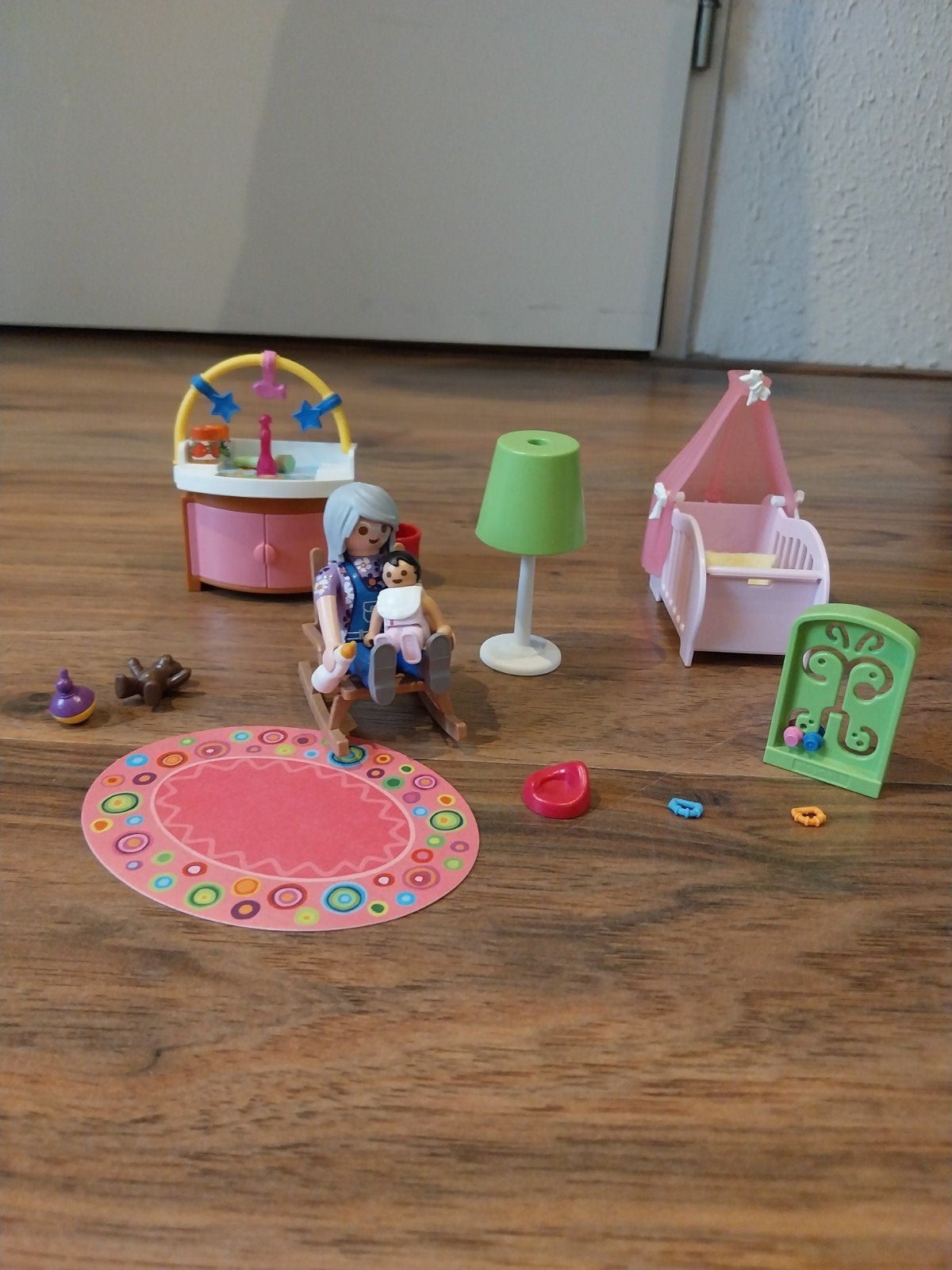 Playmobil Babykamer met wieg en commode, Ophalen of Verzenden, Zo goed als nieuw, Jongen of Meisje