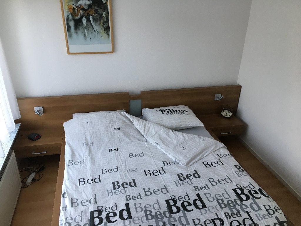Bedombouw, 2 lattenbodems en matras, gratis, Ophalen, Gebruikt, Tweepersoons, 200 cm
