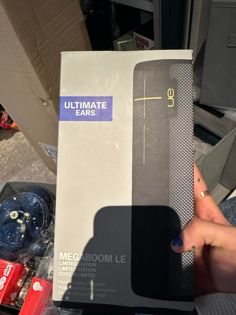 Ultimate Ears MEGABOOM LE Draagbare Bluetooth Speaker, Overige merken, Overige typen, Nieuw, Ophalen of Verzenden