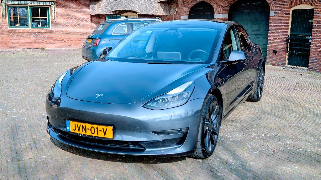 Tesla Model 3 Performance 2023 Midnight, Auto's, Tesla, Automaat, Elektrisch, Vierwielaandrijving, Particulier