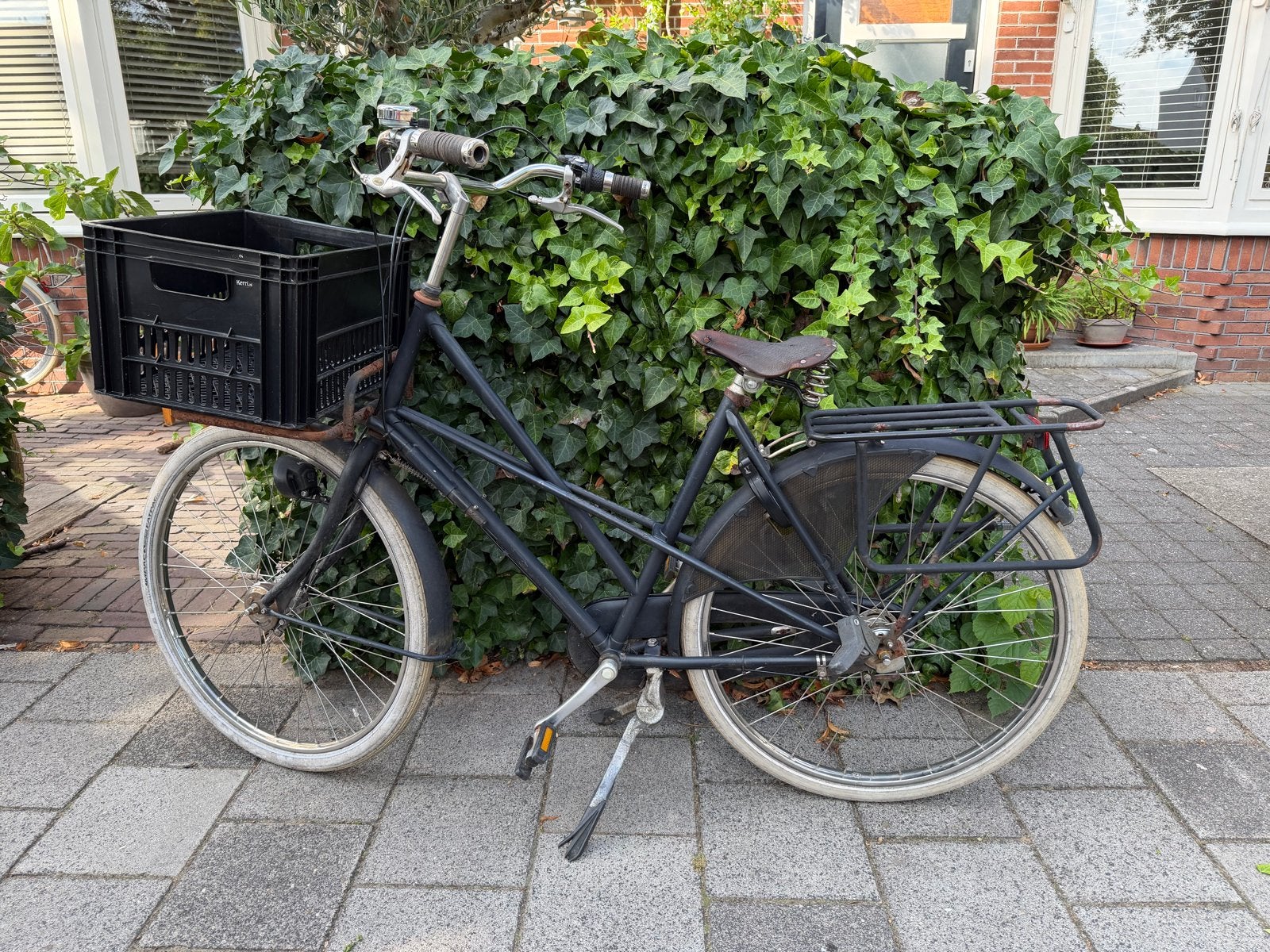 Azor Stevige transportfiets met voordrager, Fietsen en Brommers, Versnellingen, Schijfrem, Ophalen, Overige merken