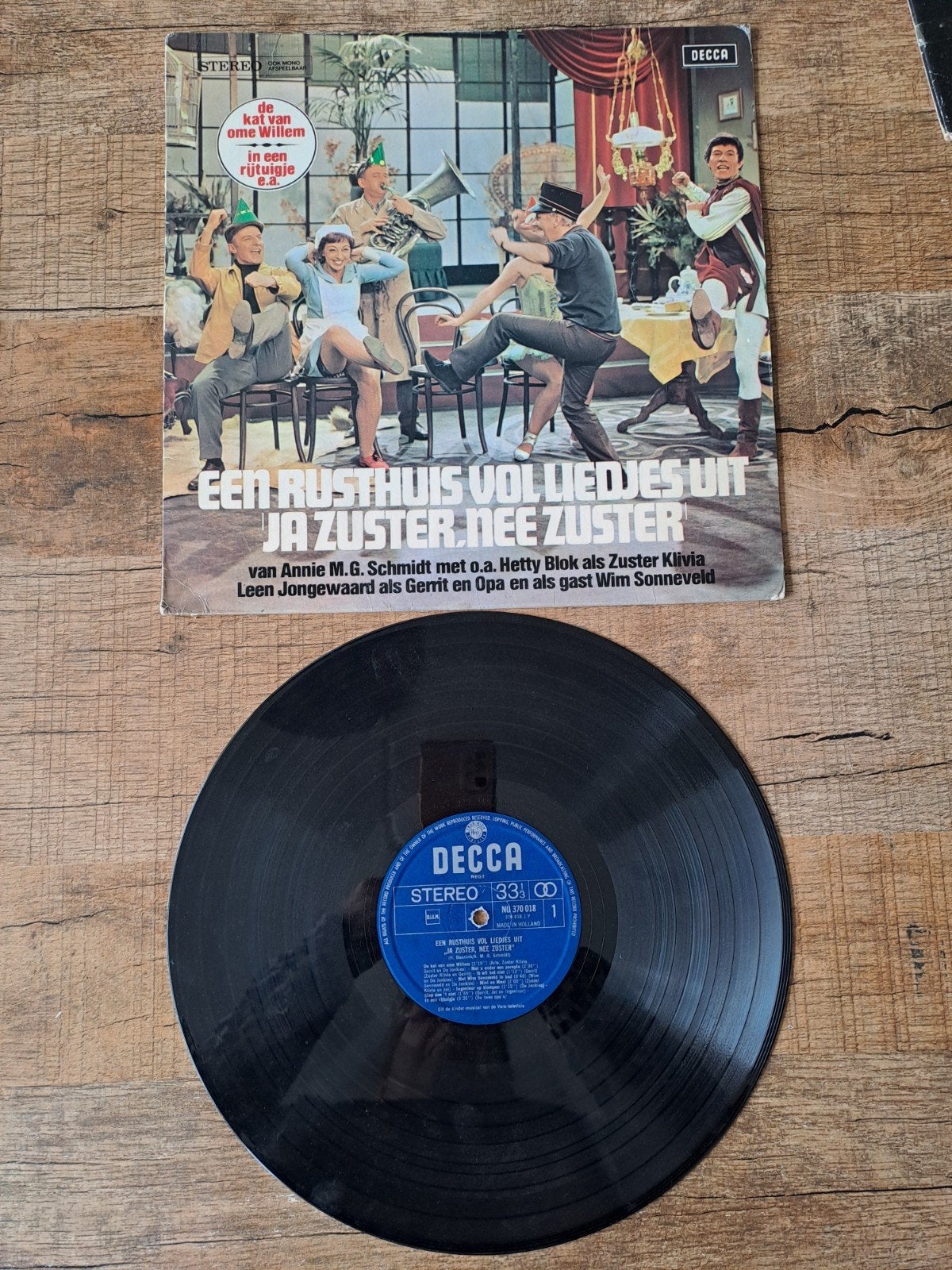 Ja Zuster, Nee Zuster - Een Rusthuis Vol Liedjes (LP), Ophalen of Verzenden, 1960 - 1969, Gebruikt, 12 inch
