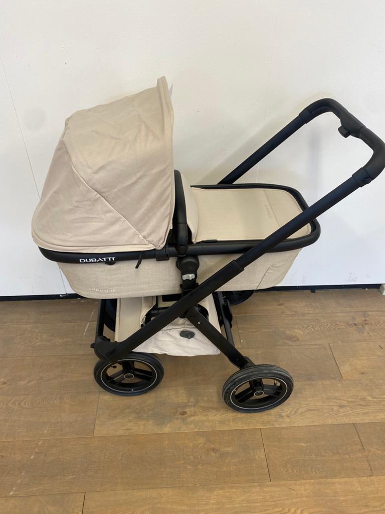 Dubatti One - 2 in 1 kinderwagen - taupe melange, Ophalen, Zo goed als nieuw, Voetenzak