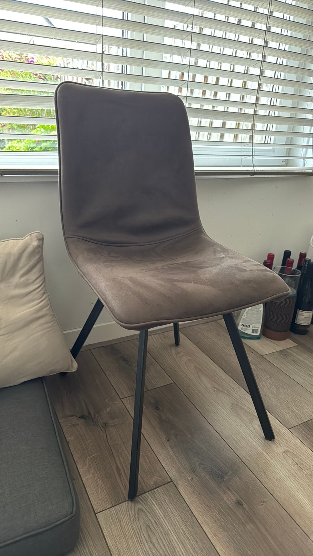 2x stoelen, Ophalen, Gebruikt, Twee, Bruin