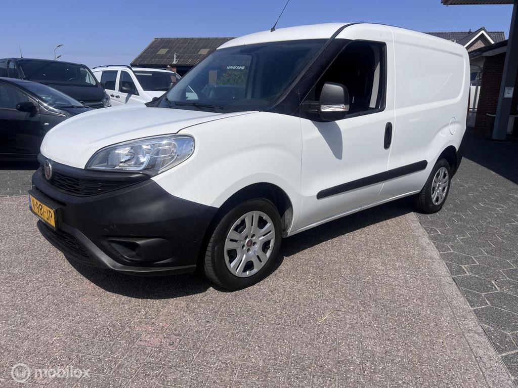 Fiat Doblò Cargo 1.3 MJ L1H1 Actual 139211 km NAP, Euro 6, 4 cilinders, Wit, Origineel Nederlands