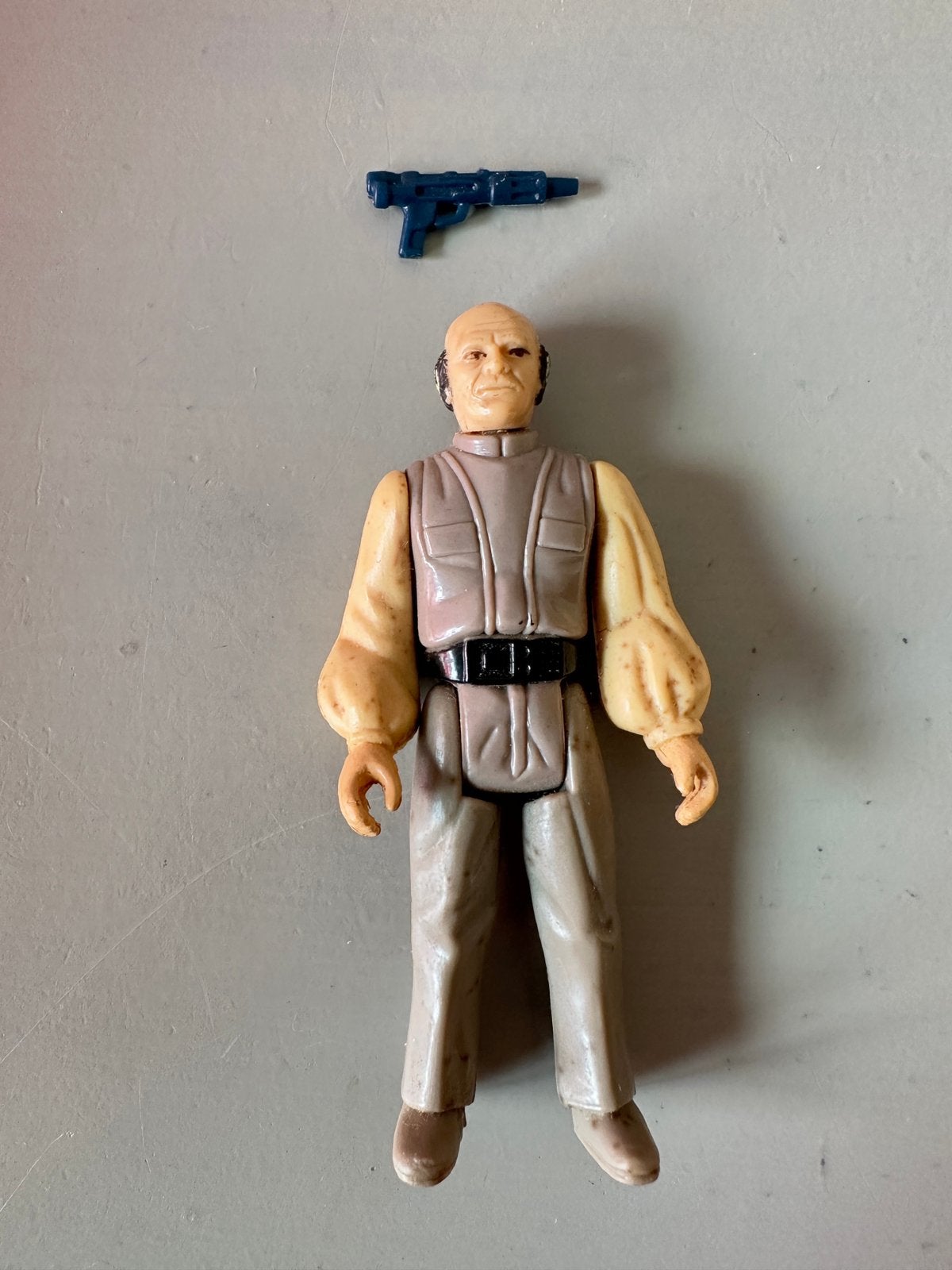 Star Wars vintage Lobot Kenner, Ophalen of Verzenden, Gebruikt, Actiefiguurtje
