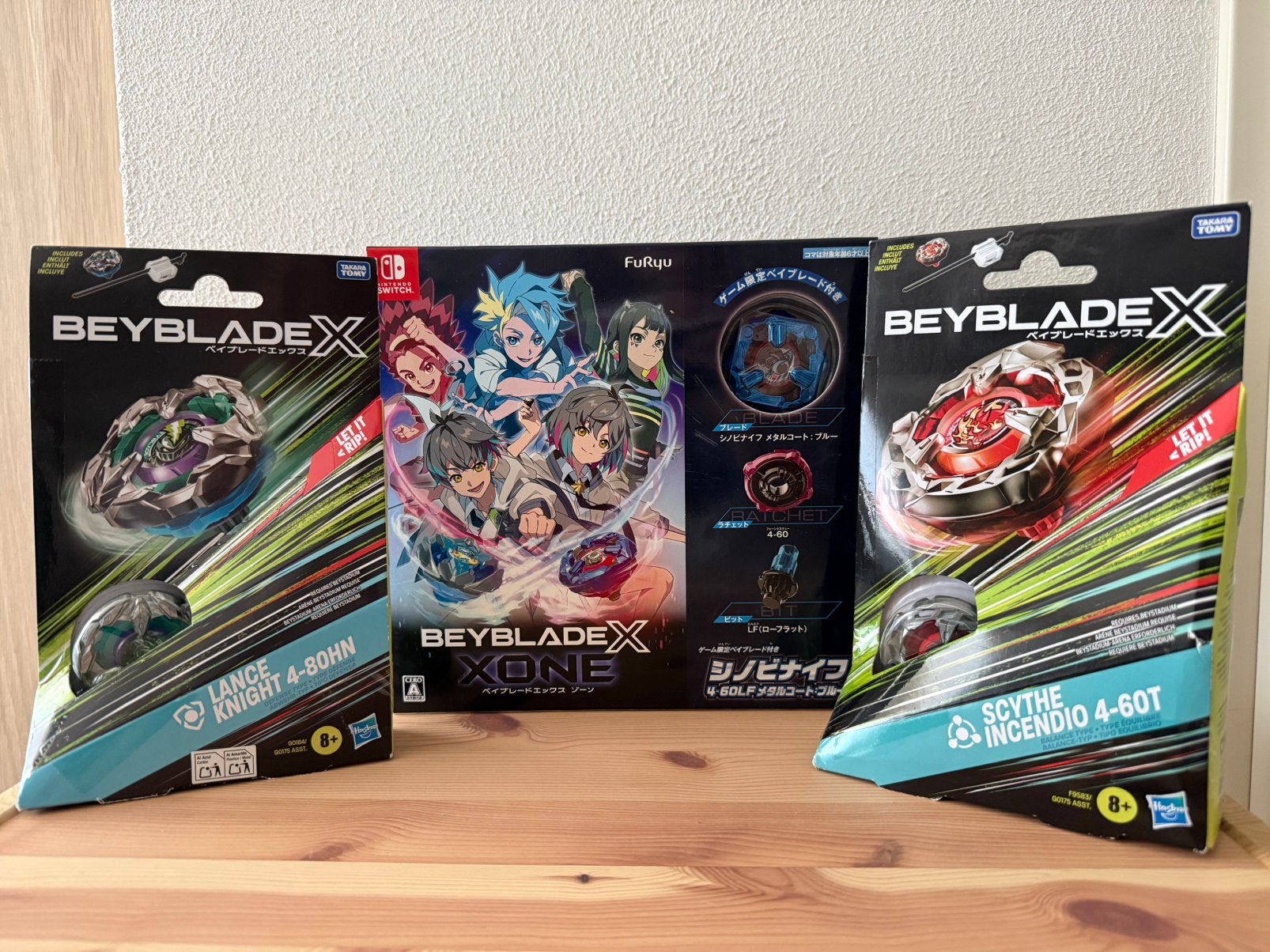 Beyblade X set NIEUW | XONE Switch Japan + 2 Beyblades, Kinderen en Baby's, Speelgoed | Overig, Ophalen of Verzenden, Nieuw, Jongen of Meisje