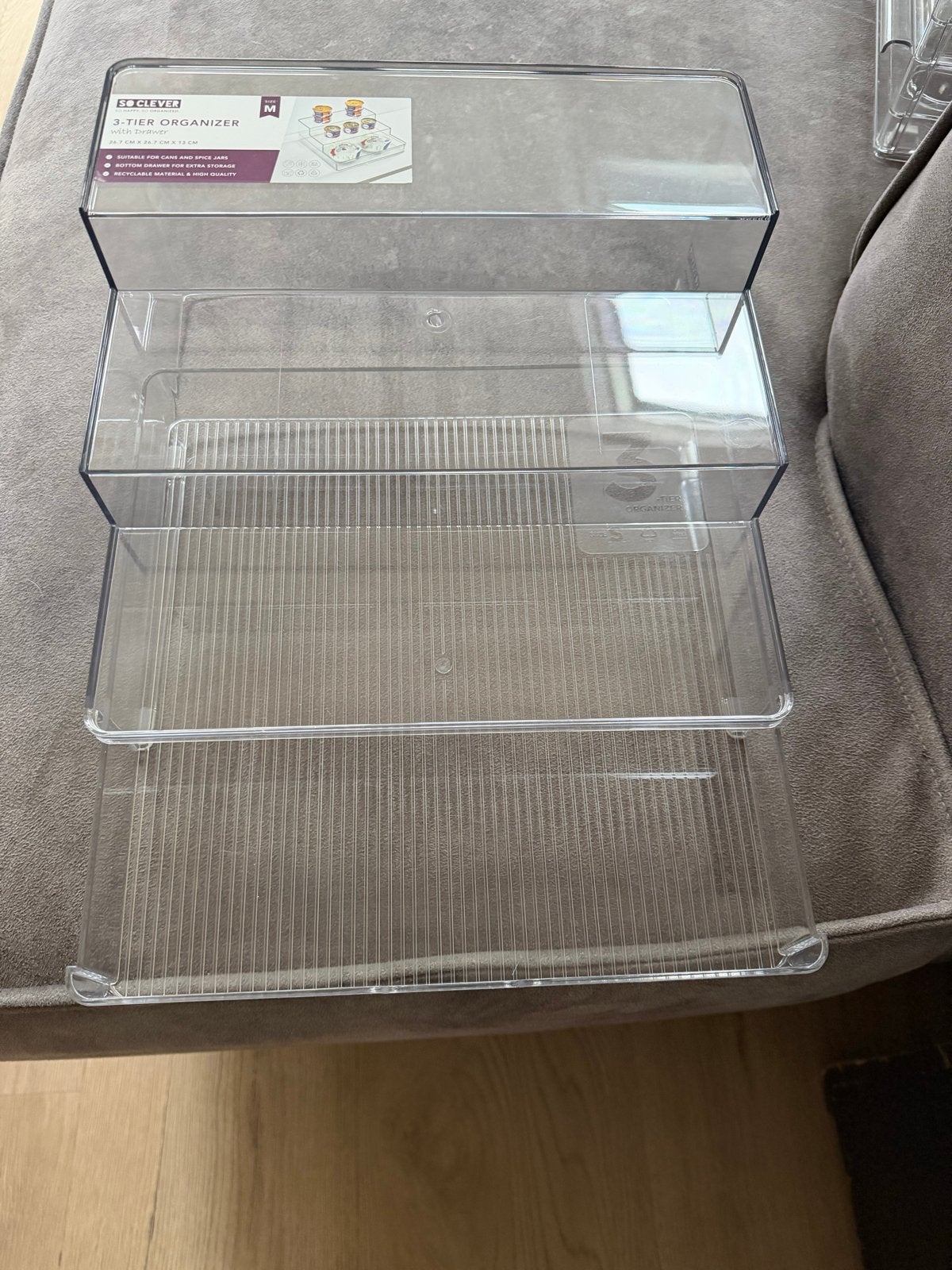 Organizer met 3 tredes en lade, Ophalen, Nieuw