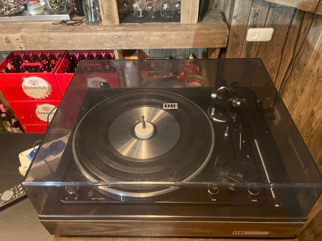 ELAC PC 830 volautomatische platenspeler, Overige merken, Gebruikt, Pitch-regelaar, Ophalen of Verzenden
