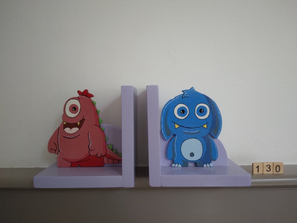 Boekensteun 130 Monsters, Kinderen en Baby's, Overige typen, Nieuw, Ophalen of Verzenden, Meerkleurig