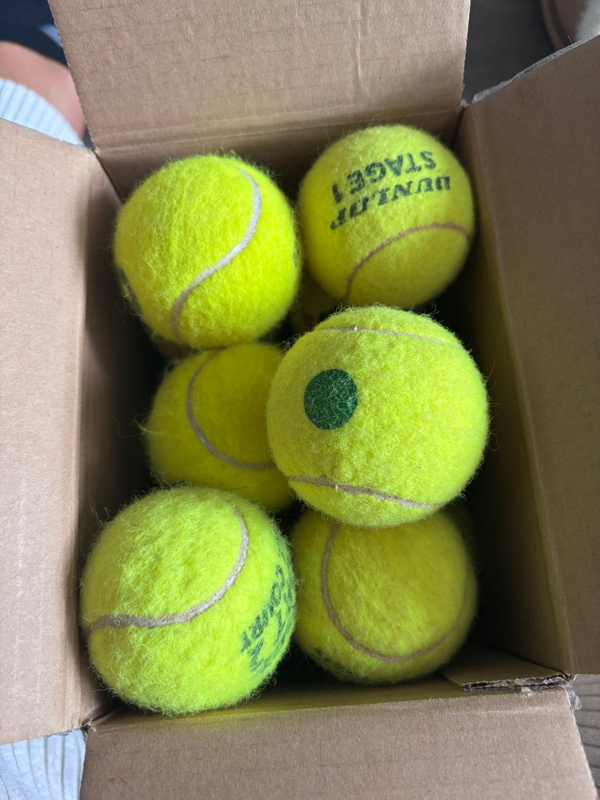 25 Gebruikte Tennisballen - Ideaal voor Training/Honden, Ophalen of Verzenden, Gebruikt, Ballen