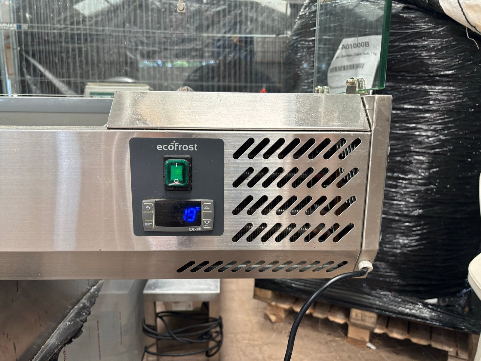 Ecofrost Koelvitrine - Ideaal voor Horeca, Zakelijke goederen, Horeca | Keukenapparatuur, Ophalen of Verzenden, Gebruikt, Koelen en Vriezen