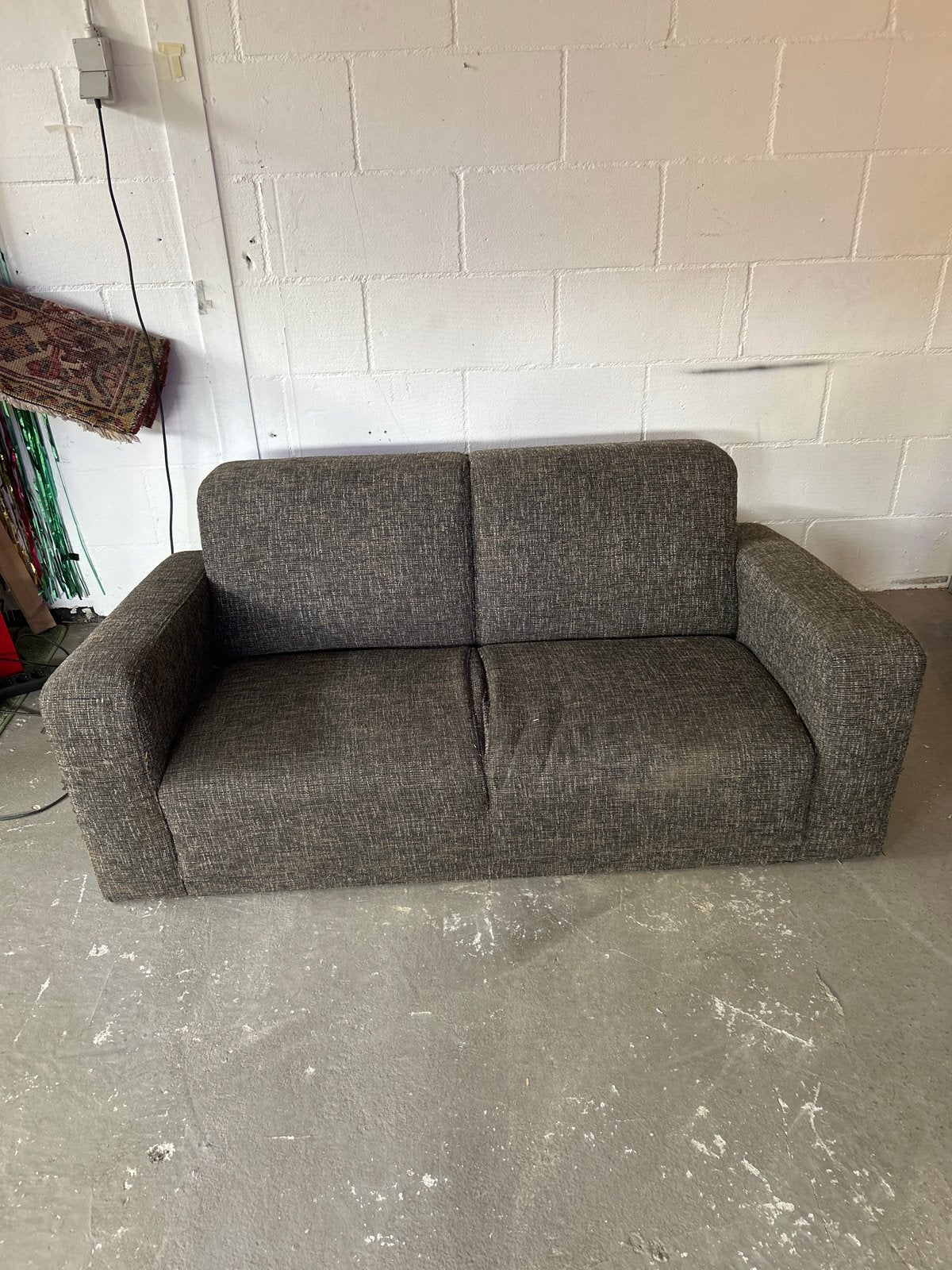 2 stoffen banken, zitten lekker, Ophalen, Gebruikt, 150 tot 200 cm, Tweepersoons