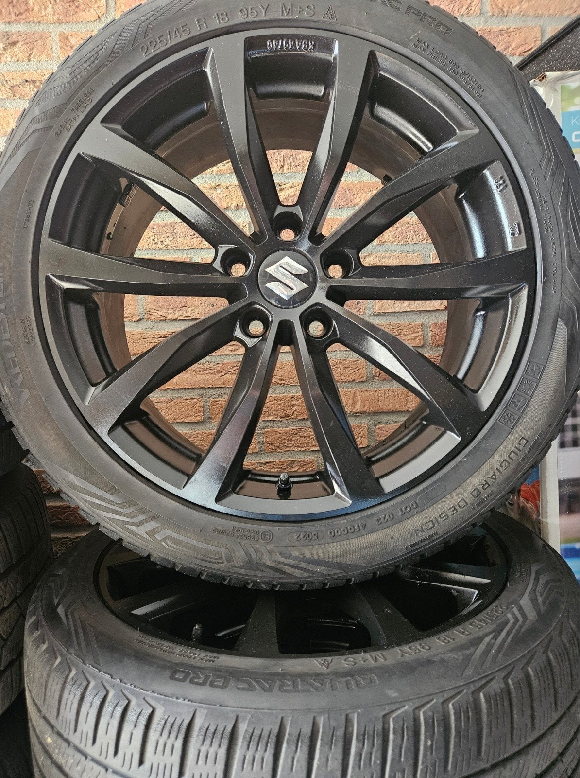 18 inch Suzuki Vitara Allseasonset 5x114.3 Vredestein TPMS, Ophalen, 18 inch, Banden en Velgen, All Season