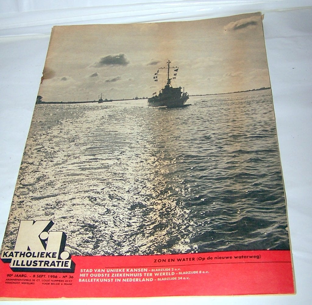 2x Katholieke Illustratie sept/nov 1956. Izgs., Ophalen of Verzenden, Diverse auteurs