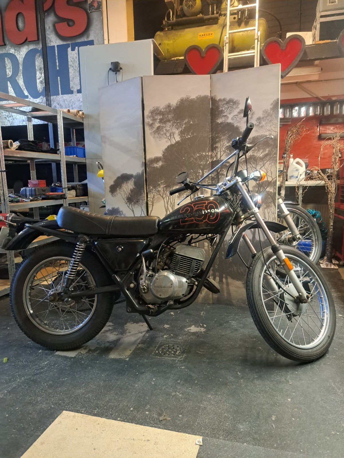Harley-Davidson SX 250 . plunger frame project., Particulier, Overig